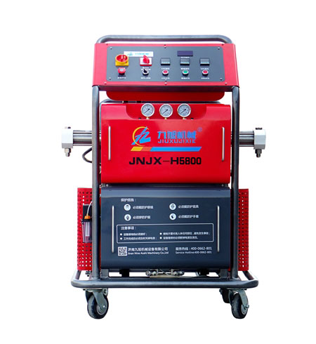 聚脲噴涂設備反應噴射成型的優點(圖1) JNJXH5800液壓聚脲噴涂設備