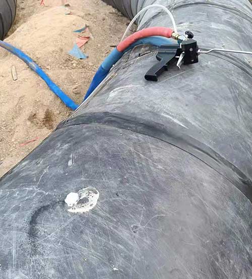 聚氨酯高壓發泡機管道補口機(圖3) 聚氨酯高壓發泡機管道補口機案例